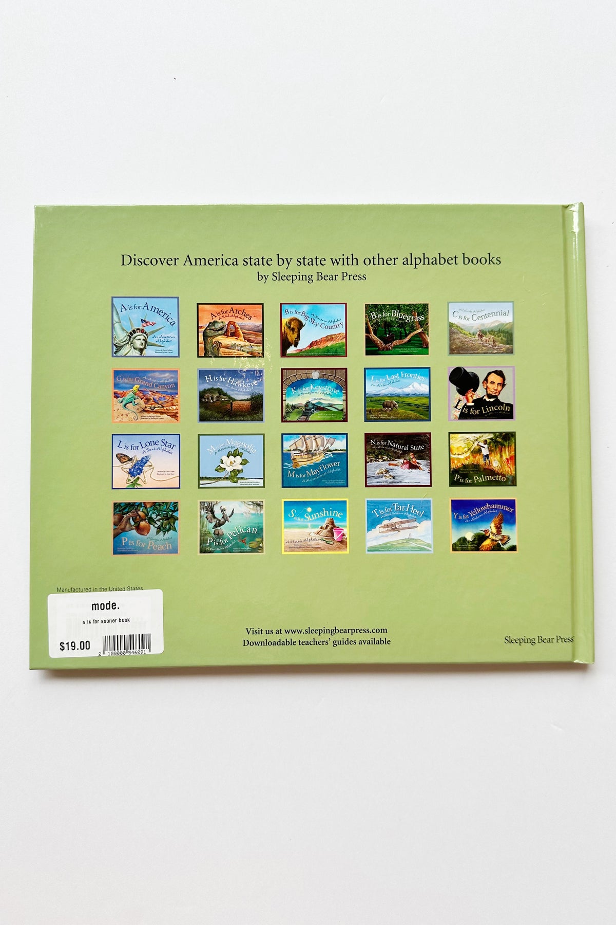 mode, s is for sooner book