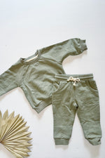 mode, frankie sweatshirt + jogger set