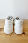 mode, satine platform sneakers