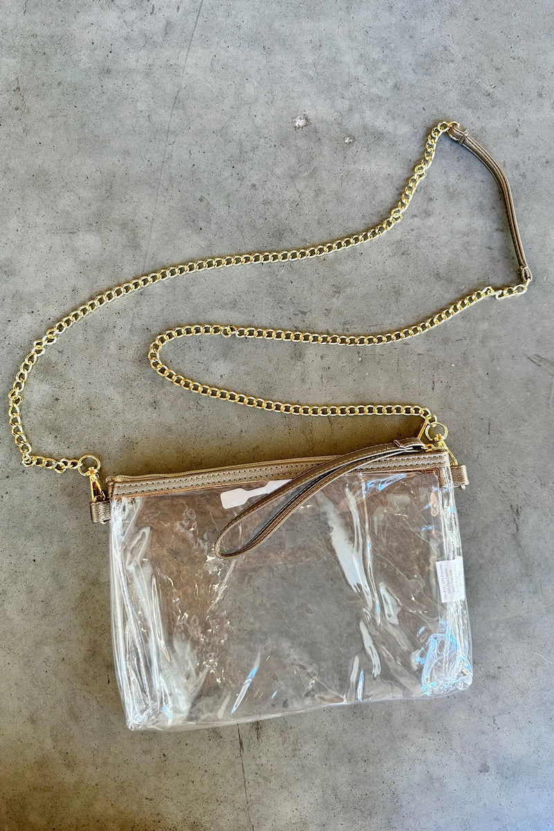 mode, candace clear crossbody