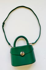 zennia purse, green