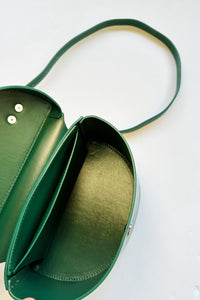 mode, zennia purse, green