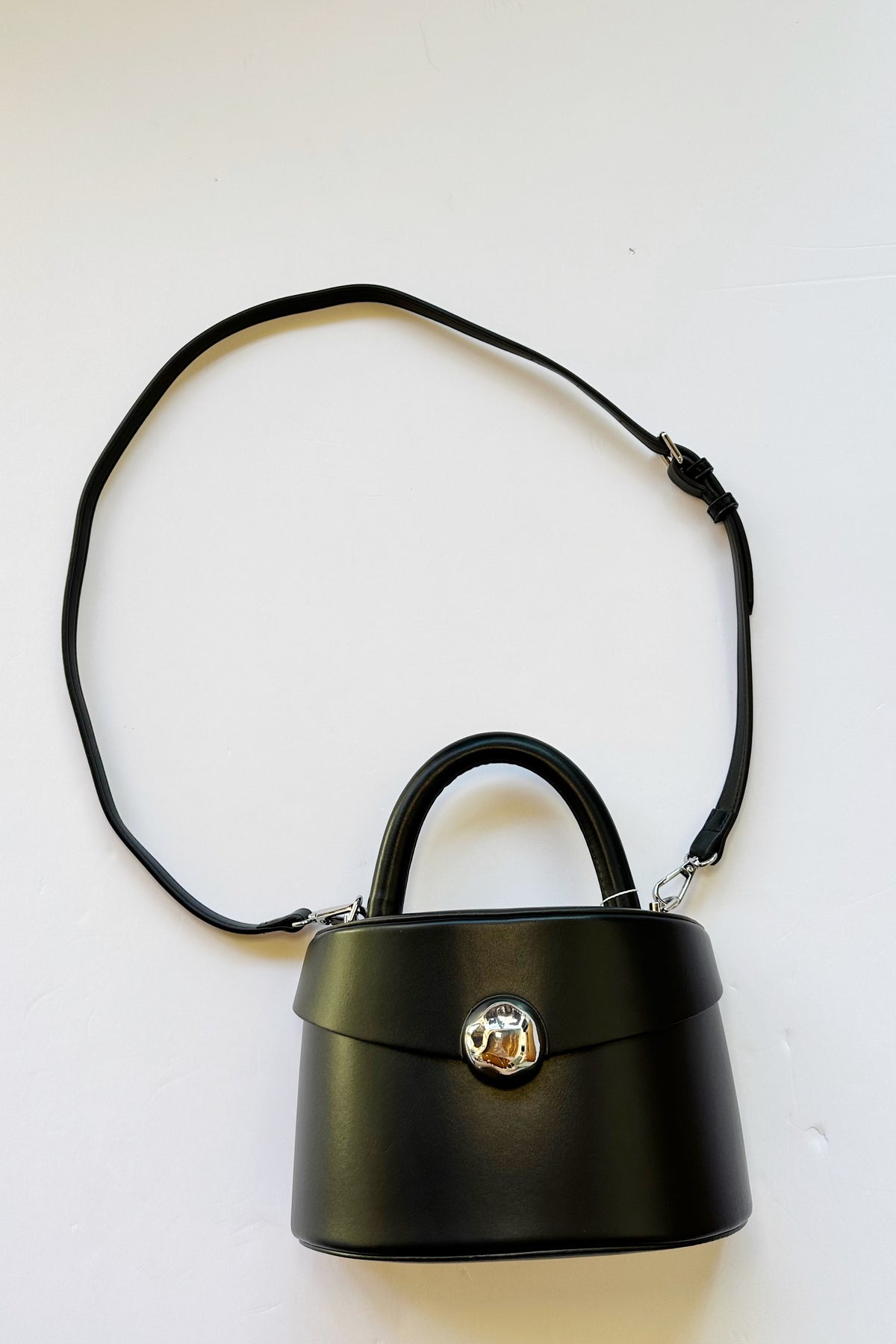 mode, zennia purse, black