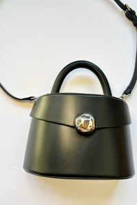mode, zennia purse, black