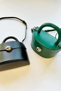 mode, zennia purse, green