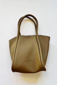 mode, mariah purse, taupe