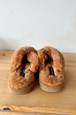 meredith fluffy slipper