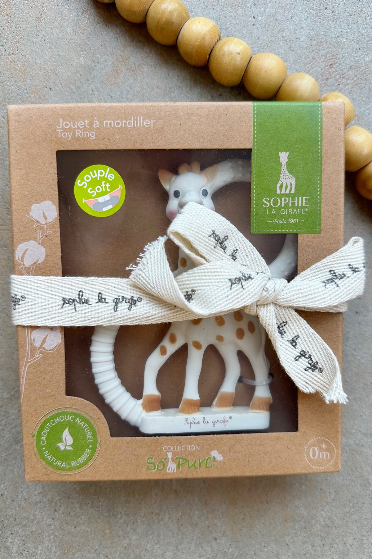 mode, sophie la girafe teether