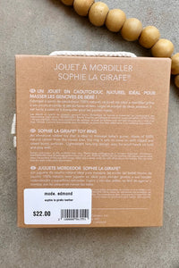 mode, sophie la girafe teether