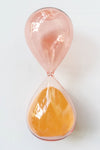 hourglass, 30 min, peach ombre