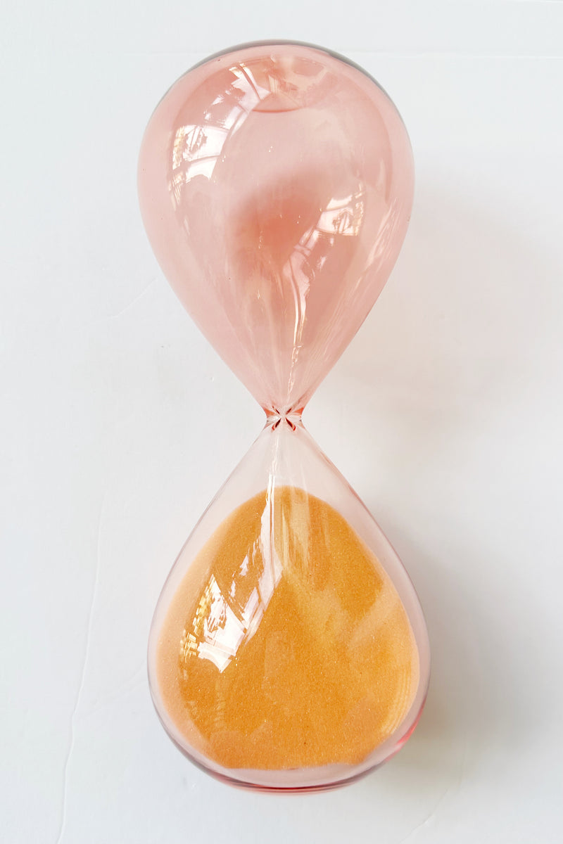 mode, hourglass, 30 min, peach ombre