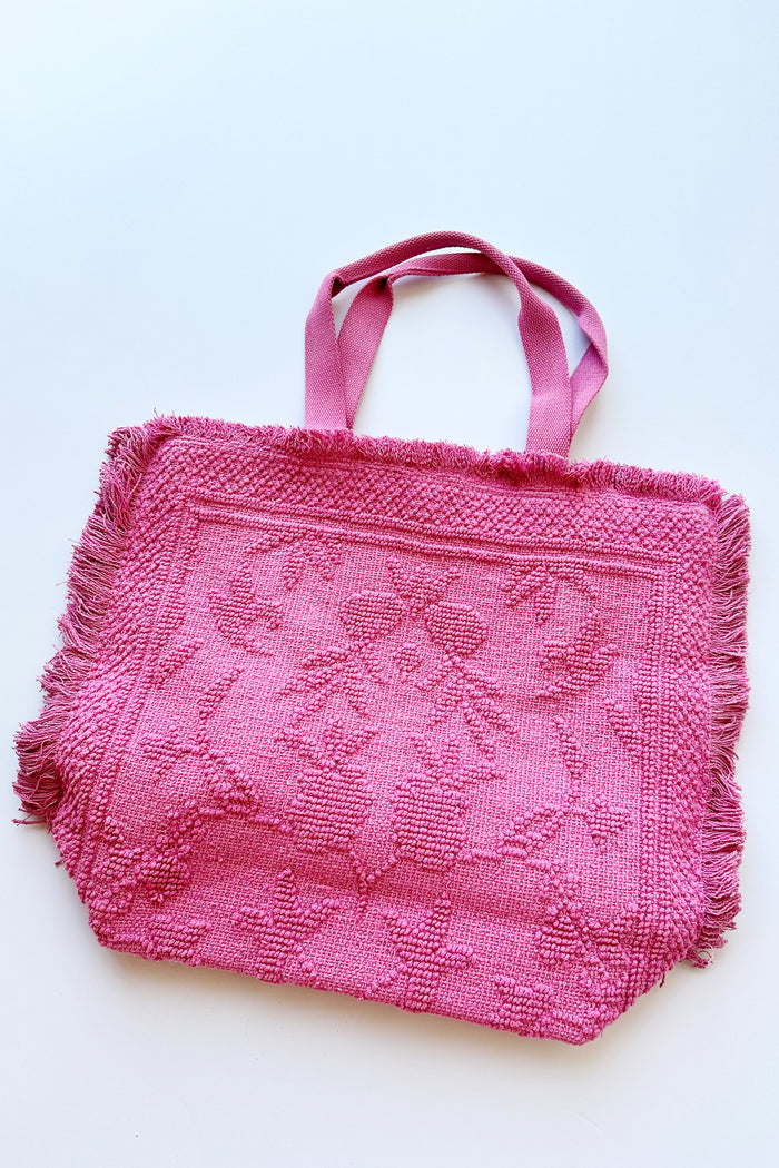mode, loretta tote, pink