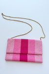 mode, taylor clutch, pink