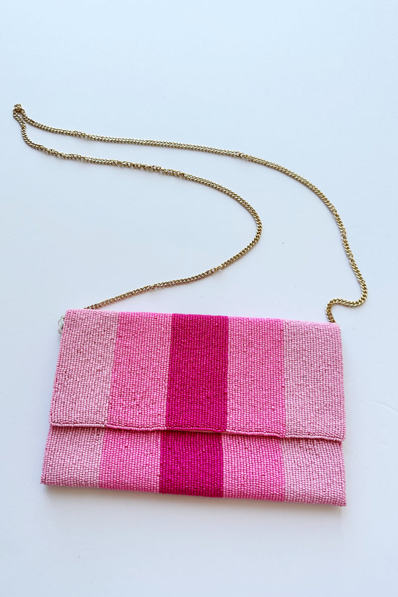 mode, taylor clutch, pink