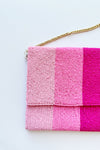 mode, taylor clutch, pink