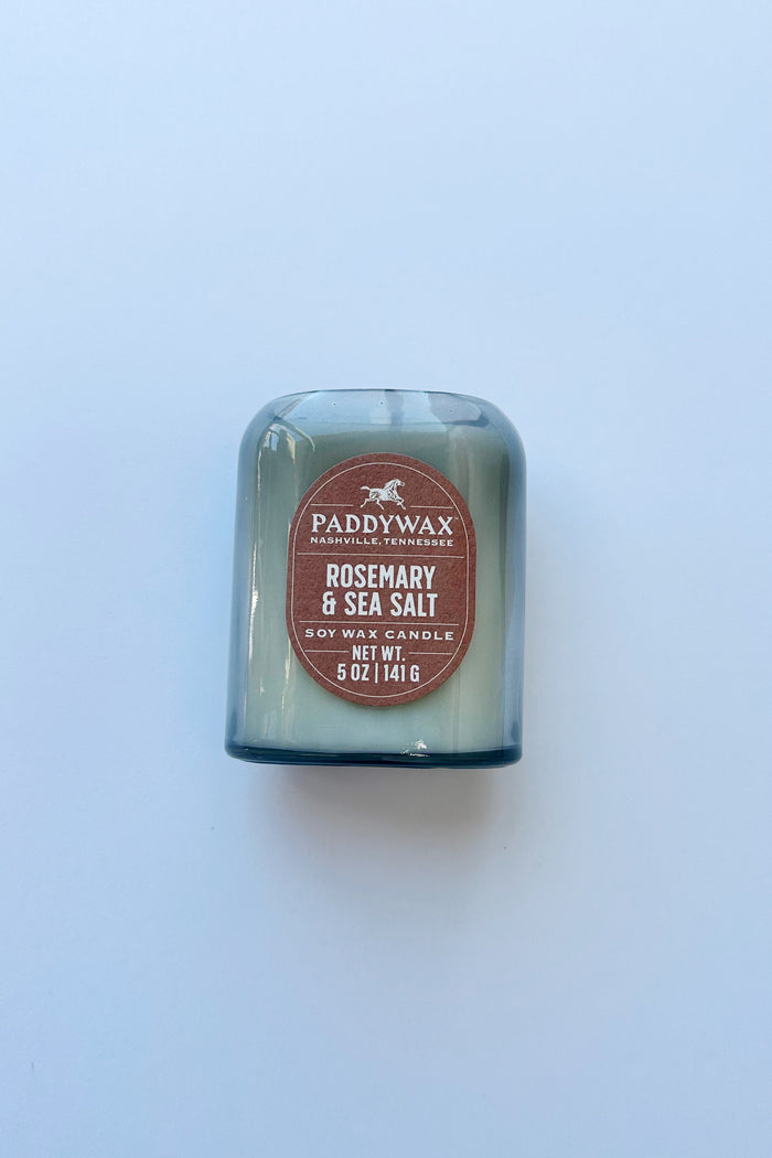 mode, vista candle, rosemary + sea salt