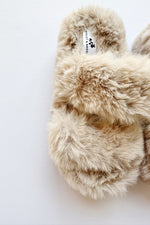 mode, platform fuzzy slippers