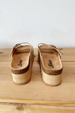 mode, rule follower flatform sandal