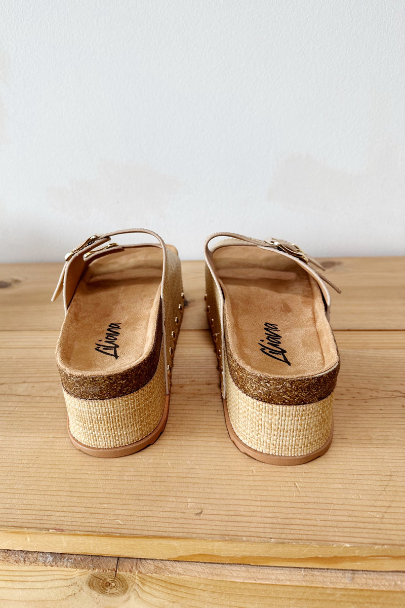 mode, rule follower flatform sandal