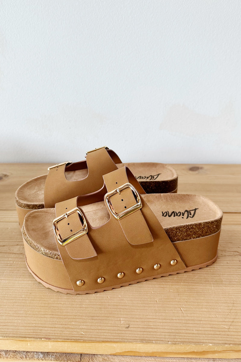 mode, rule follower flatform sandal