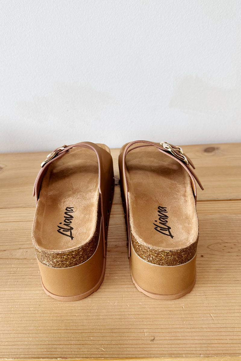 mode, rule follower flatform sandal