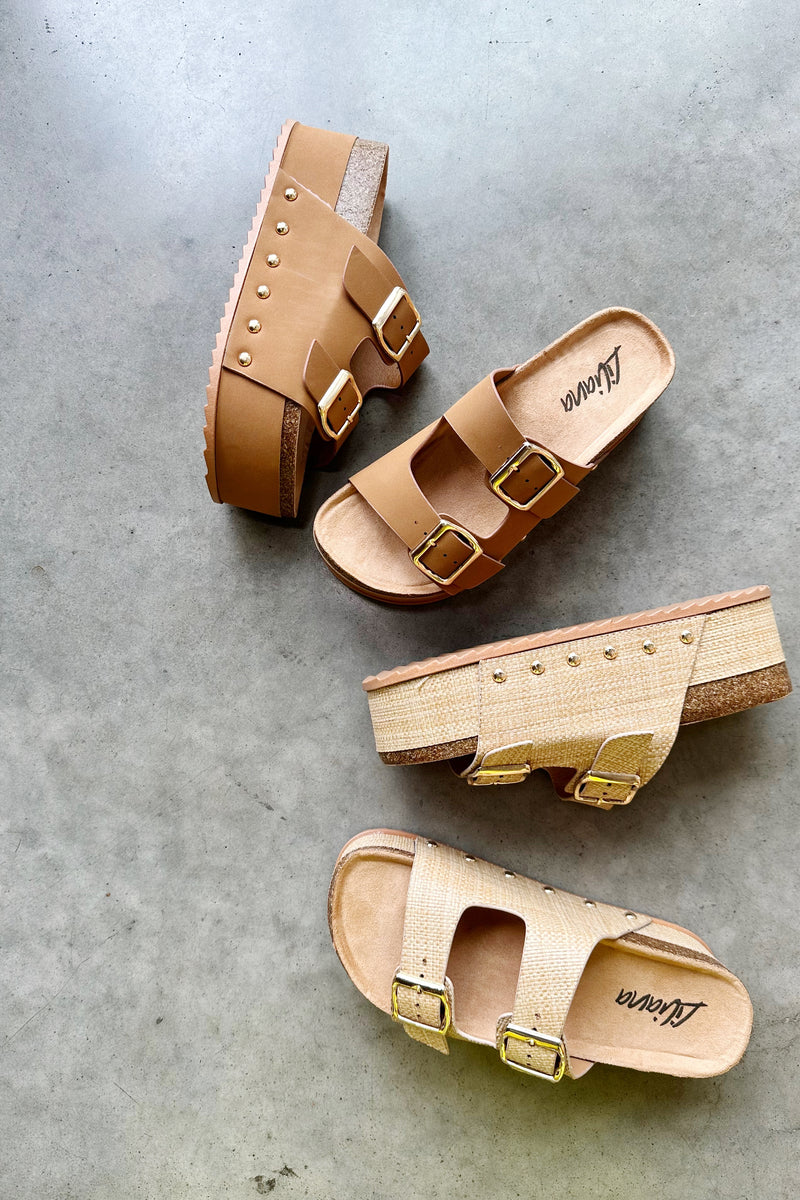 mode, rule follower flatform sandal