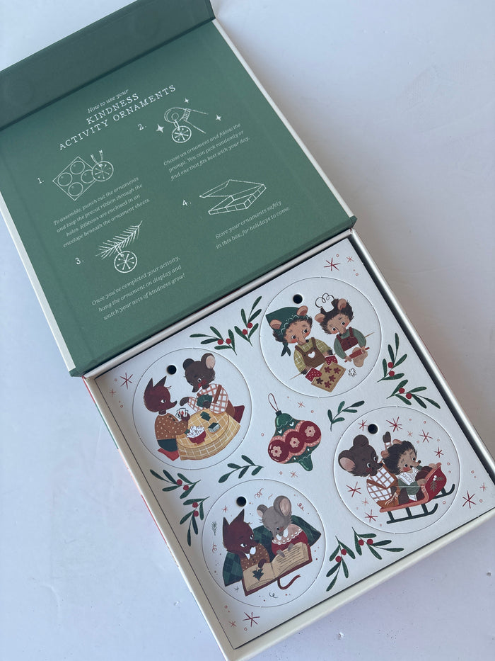 kindness activity ornaments - gift set