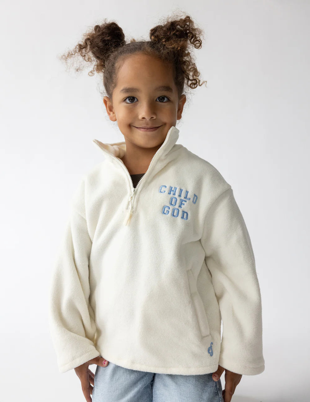 child of God fleece pullover