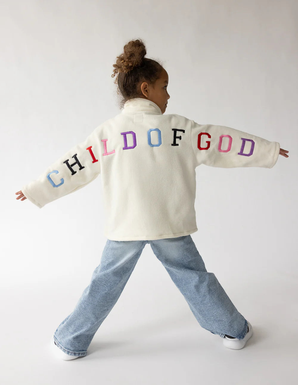 child of God fleece pullover
