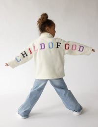 child of God fleece pullover
