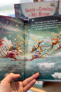 santa is coming to my house