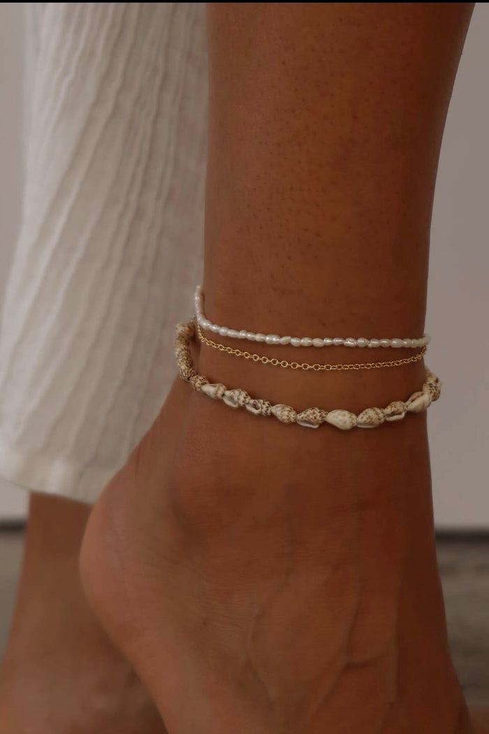 mykonos anklet