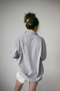 mode, classic oversized button down