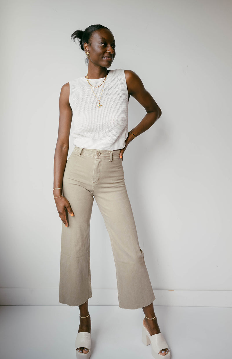 mode, dakota denim pants