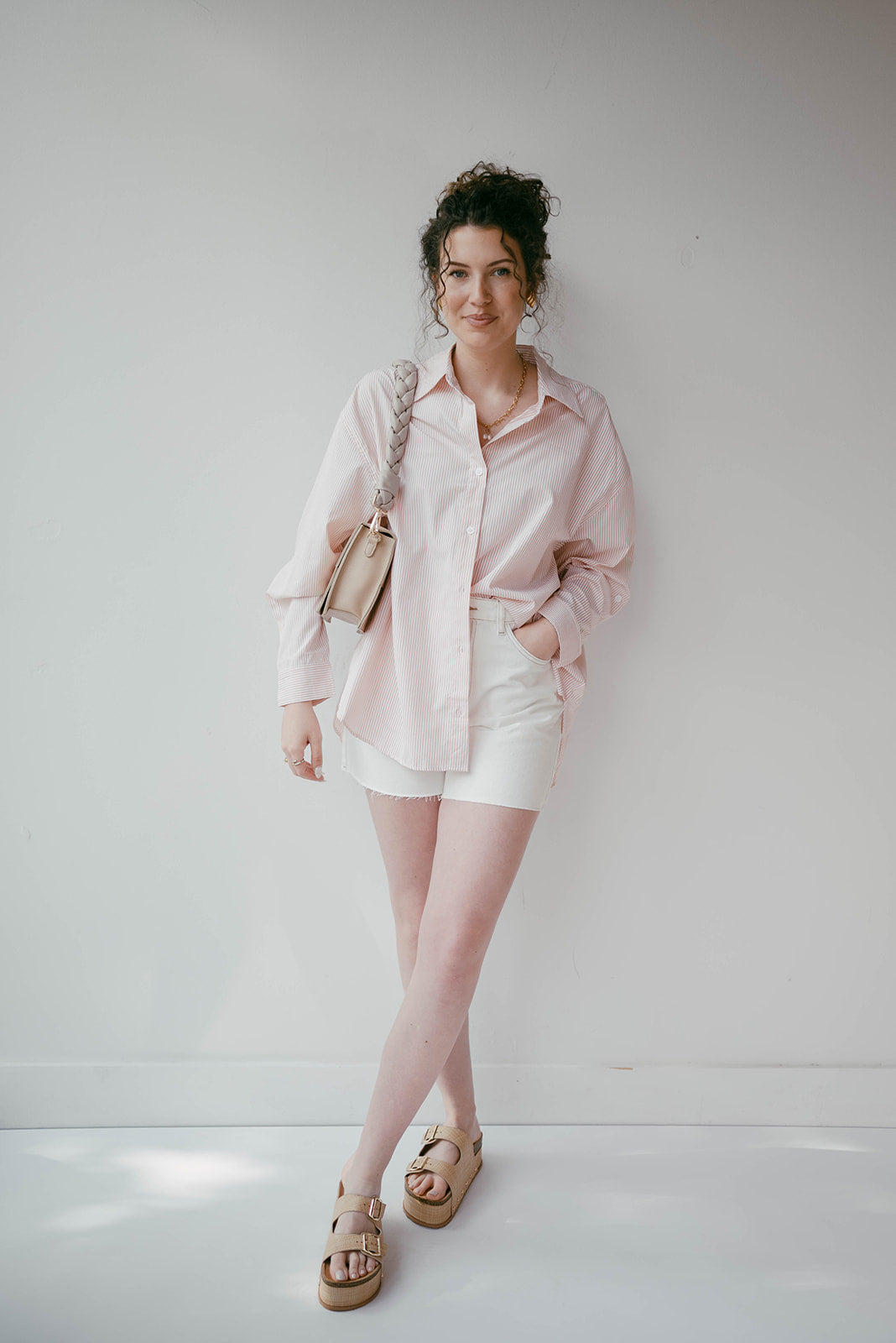 mode, delaney denim shorts