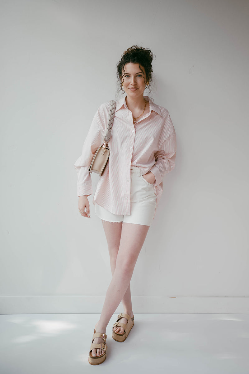 mode, delaney denim shorts