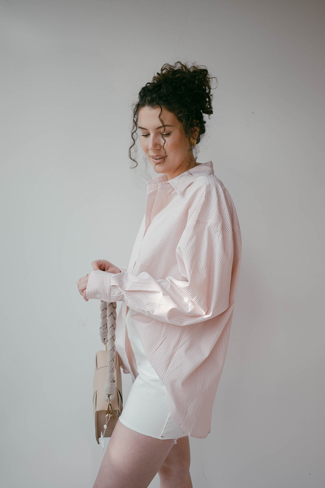 mode, classic oversized button down