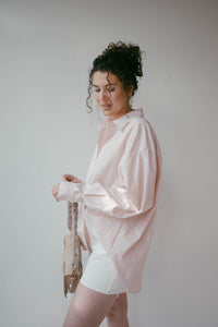 mode, classic oversized button down