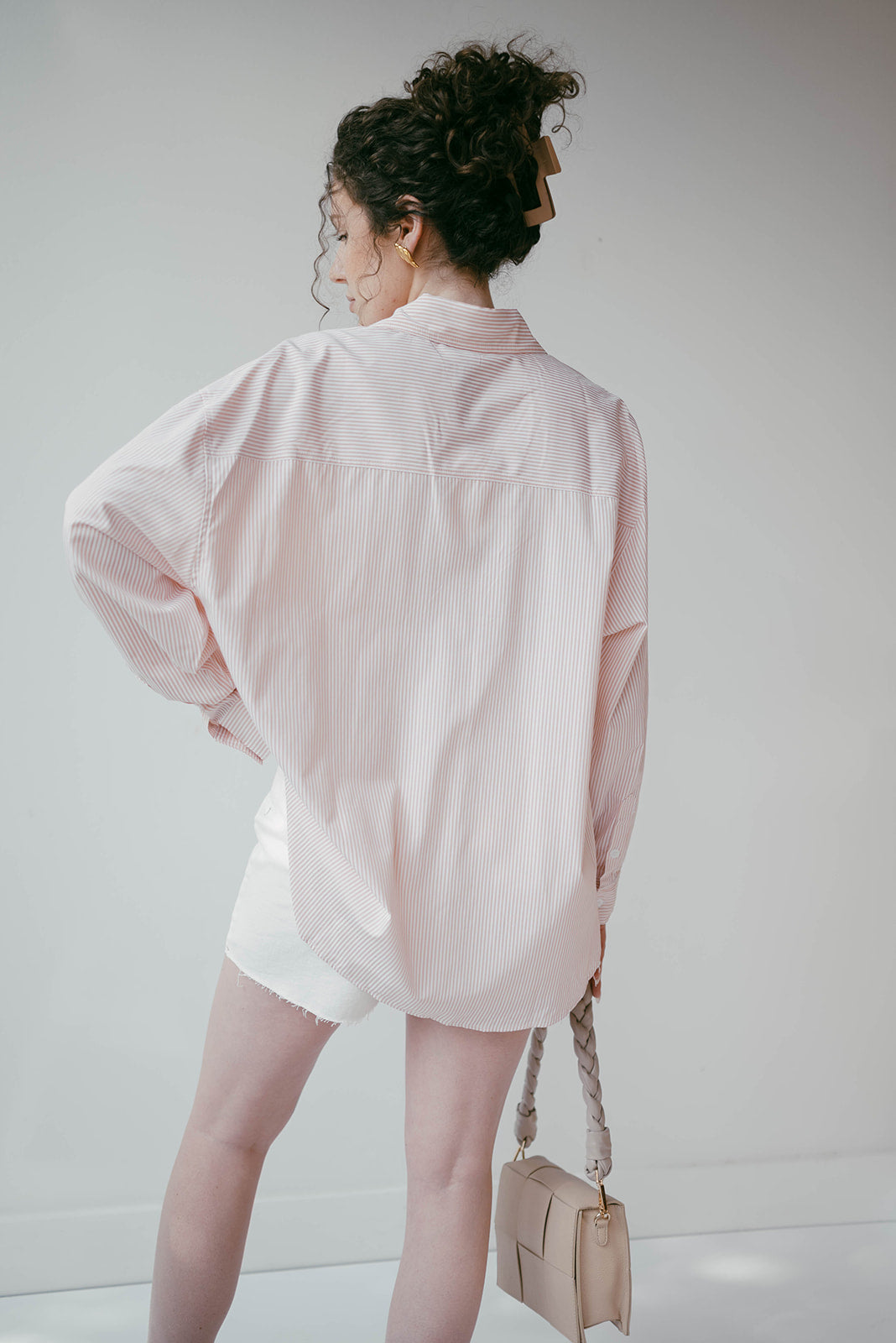 mode, classic oversized button down
