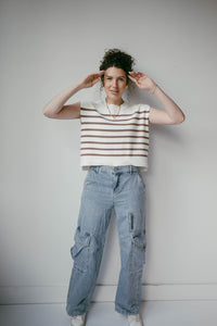 mode, ella sleeveless top
