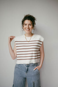 mode, ella sleeveless top