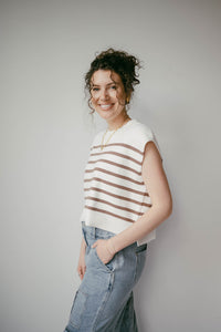 mode, ella sleeveless top