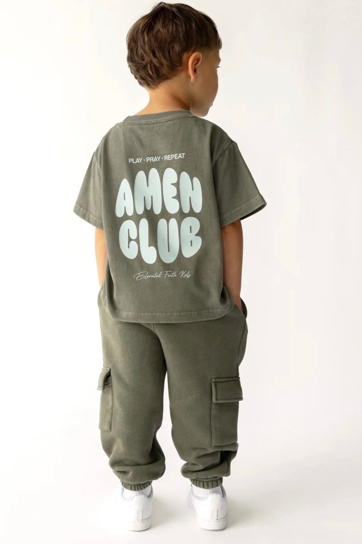 amen club kids tee