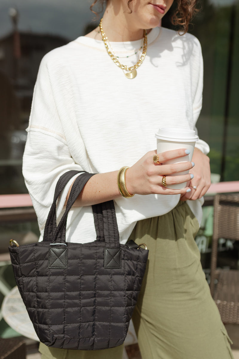 mode, ezra mini tote