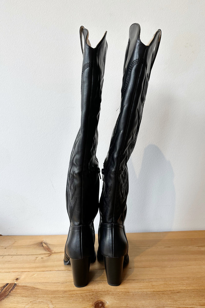 mode, bronco tall boots