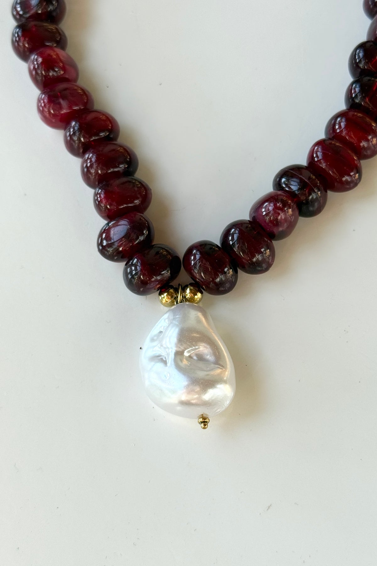 cora pebble necklace