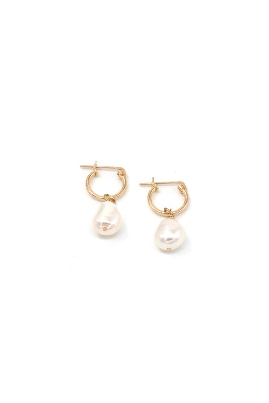 mode, alina hoop, gold filled