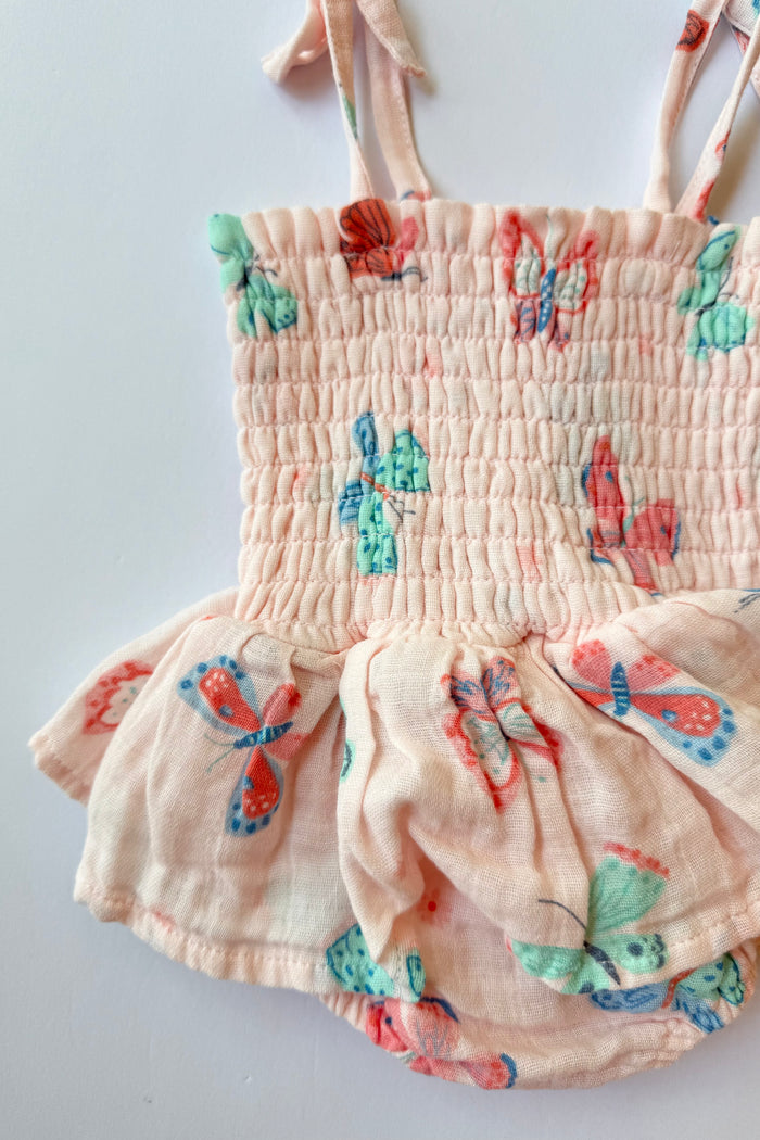 raine smocked onesie