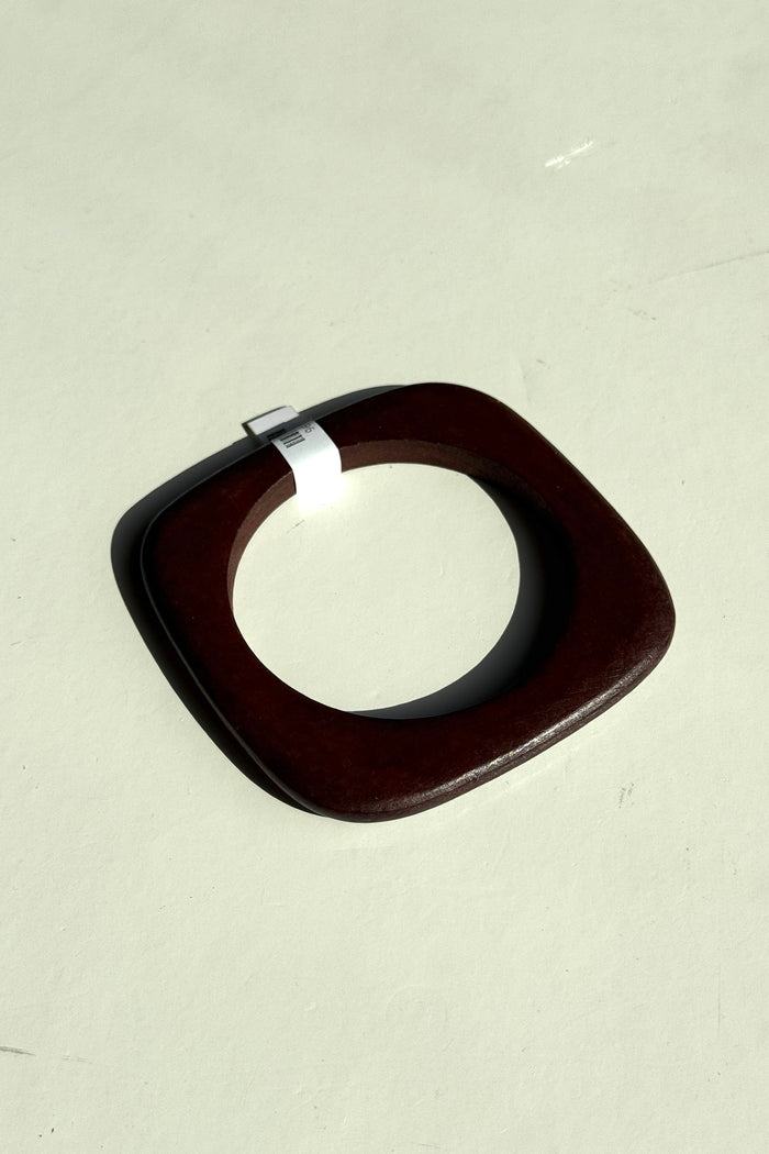 lynn wooden bangle bracelet