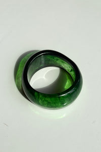 daphne wide acrylic bracelet